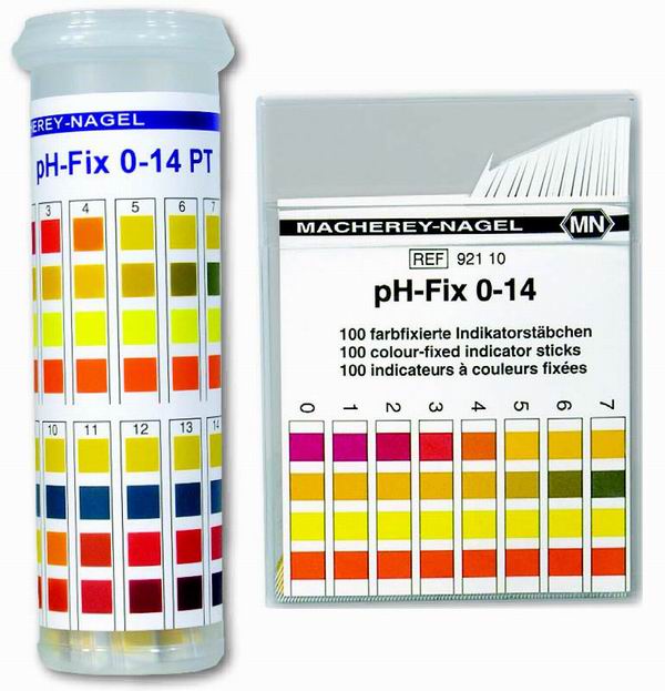 Индикаторные палочки pH 0-14 (100 шт.)