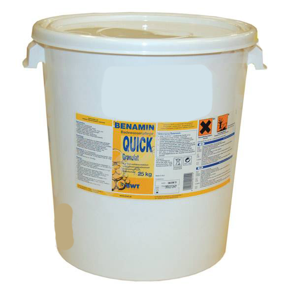 Быстрорастворимые гранулы на основе хлора Benamin Quick Granulat, 25 кг Benamin Quick Granulat, 25 кг